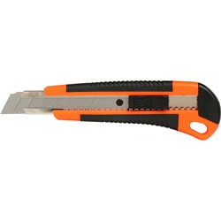  Marbig Cutter Knife Large Heavy Duty Orange And Black 0 