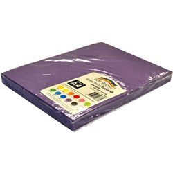  Rainbow Spectrum Board A4 220 gsm Purple 100 Sheets 