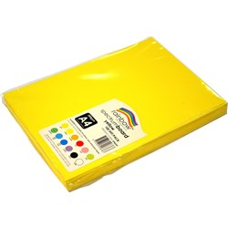  Rainbow Spectrum Board A4 220 gsm Yellow 100 Sheets 