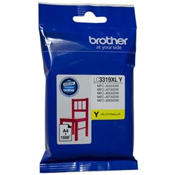  Brother LC-3319XLY Ink Cartridge High Yield Yellow 