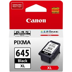  Canon Pixma PG645XL Ink Cartridge High Yield Black 