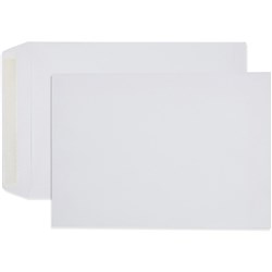  Cumberland Plain Envelope Pocket C4 229 x 324mm Strip Seal White Box Of 250 