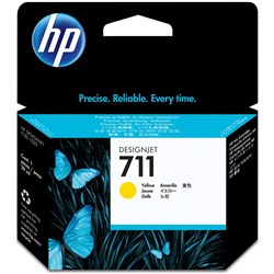  HP CZ132A 711 Ink Cartridge 29ml Yellow 