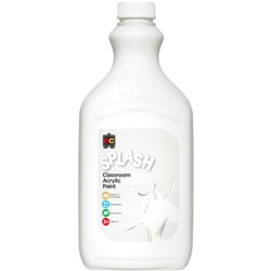 EC CLASSROOM SPLASH PAINT 2 Litre Snowball