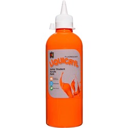  EC Liquicryl Paint 500ml Fluorescent Orange 0 