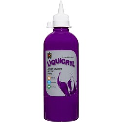 EC Liquicryl Paint 500ml Fluorescent Purple 0 