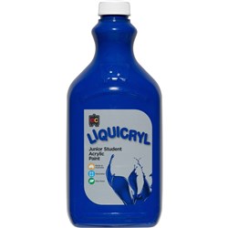  EC Liquicryl Paint 2 Litres Brilliant Blue 0 