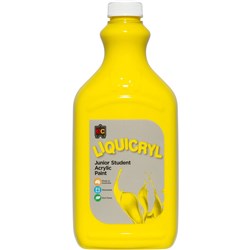  EC Liquicryl Paint 2 Litres Brilliant Yellow 0 