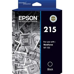 EPSON 215 INK CARTRIDGE (EPC 13T215192) - Black - 