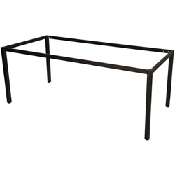  Rapidline Drafting Height Steel Table Frame Only 1760W x 860D x 875mmH Black 