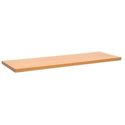  Rapidline Rapid Worker Bookcase Shelf 858W x 270D x 18mmH Beech 