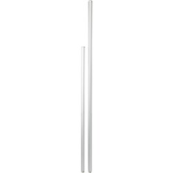  Rapidline Rapid Screen Joining Pole 1650mmH 90 Degree Silver 