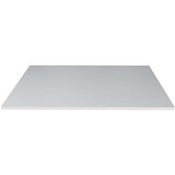Rapidline Melamine Rectangle Table Top Only 25mm Thick 1200Wx600D Grey
