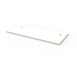  Rapidline Rectangle Desk Top Only 1500W x 700D x 25mmH With 2 Cable Ports White 
