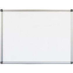  Rapidline Standard Whiteboard 1800W x 1200mmH Aluminium Frame 
