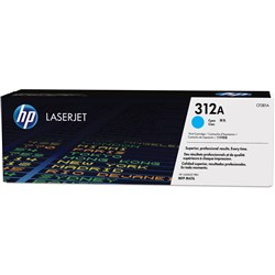 (HEW-CF381A) - HP 312A CYAN LASERJET TONER 2.7K CA