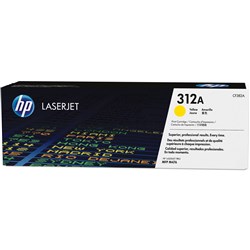(HEW-CF382A) - HP 312A YELLOW LASERJET TONER 2.7K 