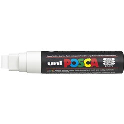  Uni Posca Paint Marker PC-17K Extra Broad 15mm Tip White 