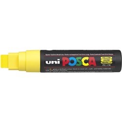  Uni Posca Paint Marker PC-17K Extra Broad 15mm Tip Yellow 