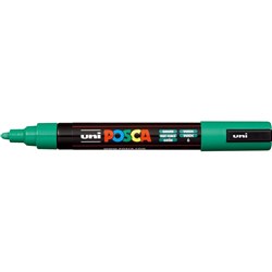  Uni Posca Paint Marker PC-5M Medium 2.5mm Bullet Tip Green 