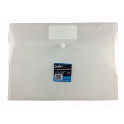 (NPM-NP9587) - PROTEXT A4 DOCUMENT POCKET Poly But