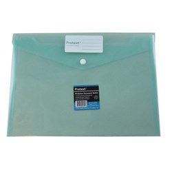 (NPM-NP9591) - PROTEXT A4 DOCUMENT POCKET Poly But