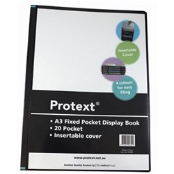 (NPM-NP9621) - PROTEXT A3 DISPLAY BOOK 20pg Fixed 