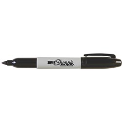  Sharpie Super Permanent Marker Bullet Fine Point 1.5mm Black 