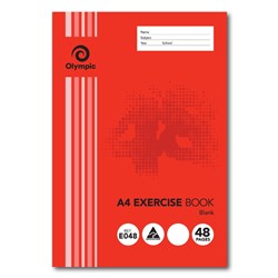OLYMPIC EXERCISE BOOK 48 Page Unruled