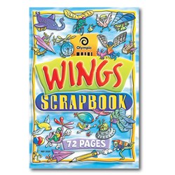 OLYMPIC SCRAP BOOKS 72Page 335x245mm Wings