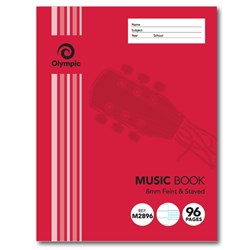 TUDOR MUSIC BOOK 96Pg - 64P FT&32P Stave