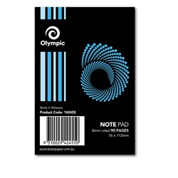 OLYMPIC SPIRAL NOTEBOOKS SP60 76x112mm 90Pg