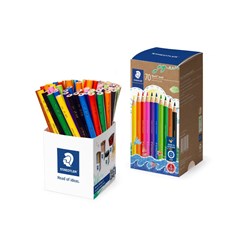  Staedtler Noris Maxi Learner Coloured Pencils Assorted Pack of 70 