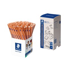 (BTS-538) - (STD-13060N0KP) - STAEDTLER 130 NATURAL PENCIL 2B