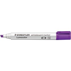  Staedtler 351B Lumocolor Whiteboard Marker Chisel 2-5mm Violet Pack of 10 