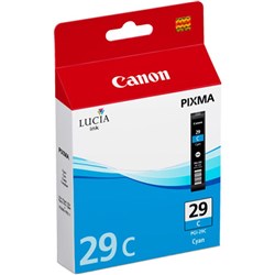  Canon Pixma PGI29C Ink Cartridge Cyan 