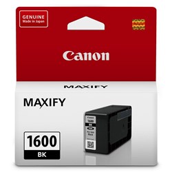  Canon Maxify PGI1600BK Ink Cartridge Black 