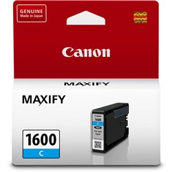  Canon Maxify PGI1600C Ink Cartridge Cyan 