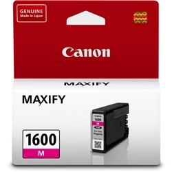  Canon Maxify PGI1600M Ink Cartridge Magenta 
