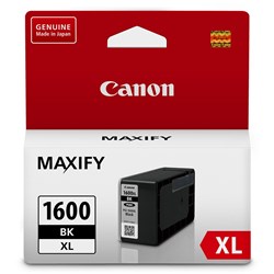  Canon Maxify PGI1600XLBK Ink Cartridge High Yield Black 