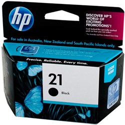  HP 21 Ink Cartridge Black C9351AA 