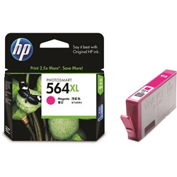 HP #564XL INKJET CARTRIDGE CB324WA, Magenta
