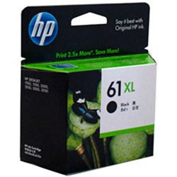  HP 61XL Ink Cartridge High Yield Black CH563WA 