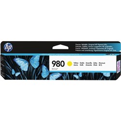  HP 980 Ink Cartridge Yellow D8J09A 