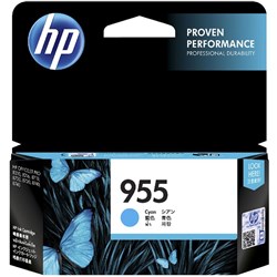  HP 955 Ink Cartridge Cyan L0S51AA 
