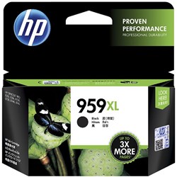 HP 959XL INK CARTRIDGE Black HY 3,000 pages