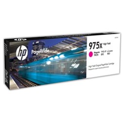  HP 975X PageWide Ink Cartridge High Yield Magenta L0S03AA 