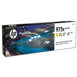  HP 975X PageWide Ink Cartridge High Yield Yellow L0S06AA 