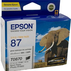 EPSON C13T087090 GLOSS OPTI Twin Pack