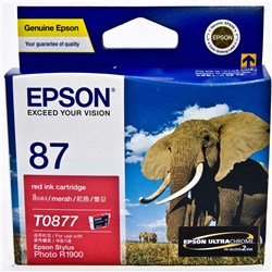 EPSON C13T087790 INK CARTRIDGE Red